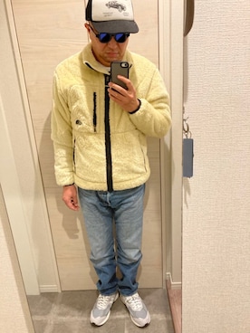 「HUF（ハフ）のアイテム」を使った、A A K K I Iさん（メンズ・172cm）の冬コーディネート