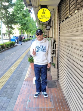 「リーバイス」｜AKIさん（メンズ・172cm）の秋コーディネート