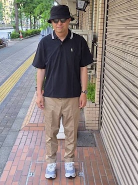「coen（コーエン）のアイテム」を使った、aakkii＊さん（メンズ・162cm）の春コーディネート