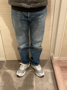 「Levi's（リーバイス）のアイテム（パンツ）」を使った、A A K K I Iさん（メンズ・172cm）の冬コーディネート
