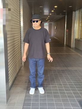 「アイテム（デジタル腕時計）」を使った、ラーメンライスさん（メンズ・172cm）の秋コーディネート