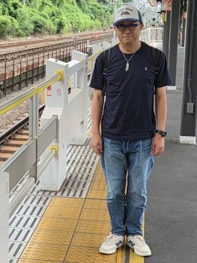 「Paul Smith（ポールスミス）のアイテム」を使った、aallii＊さん（メンズ・162cm）の夏コーディネート
