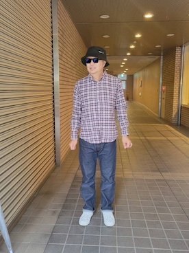 「SHIPS（シップス）のアイテム」を使った、ラーメンライスさん（メンズ・172cm）の秋コーディネート