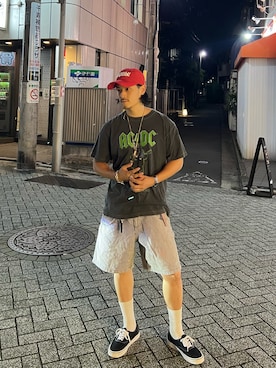 「キャップ」｜sgrさん（メンズ・165cm・20代）の秋コーディネート