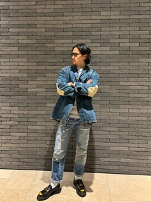 LEVI'S VINTAGE CLOTHINGのカバーオールを使った人気ファッション
