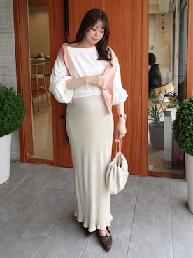 「アイテム（ワンピース/ドレス）」を使った、yuuさん（レディース・168cm・20代）の秋コーディネート