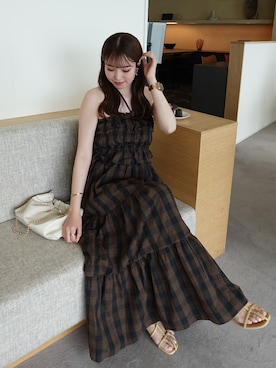 「高身長女子」｜yuuさん（レディース・168cm）の夏コーディネート