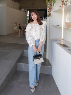 「green label relaxing（グリーンレーベルリラクシング）のアイテム」を使った、yuuさん（レディース・168cm）の春コーディネート