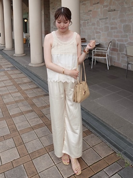 「アイテム（パンツ）」を使った、yuuさん（レディース・168cm・20代）の夏コーディネート