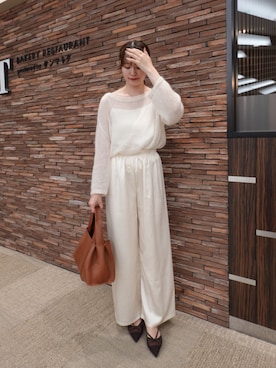 「LE TALON（ルタロン）のアイテム」を使った、yuuさん（レディース・168cm）の春コーディネート