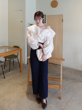 yuuさんの（SNIDEL | スナイデル）を使ったコーディネート