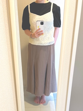 「archives（アルシーヴ）のアイテム」を使った、lsskaさん（骨格ストレート・レディース・157cm）の夏コーディネート