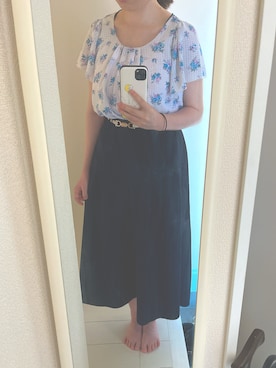 「PAGEBOY（ページボーイ）のアイテム」を使った、lsskaさん（骨格ストレート・レディース・157cm）の夏コーディネート
