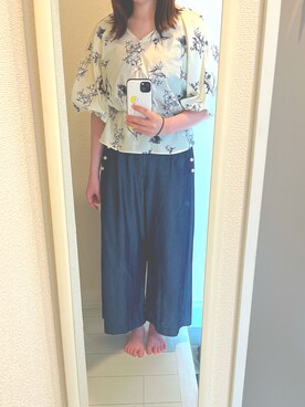 「VIS（ビス）のアイテム」を使った、lsskaさん（骨格ストレート・レディース・157cm）の夏コーディネート