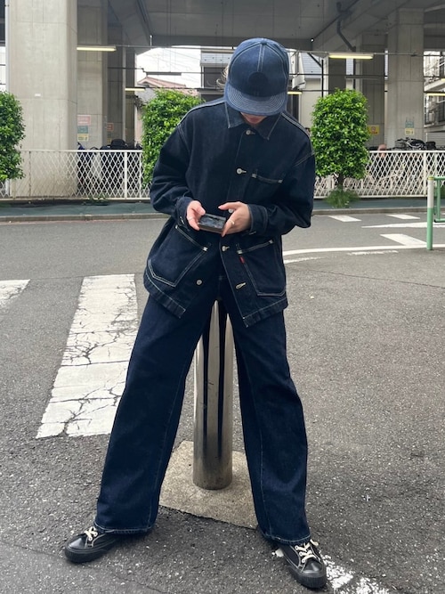 Levi's REDのカバーオールを使った人気ファッションコーディネート - WEAR