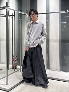 柊平さん(メンズ・173cm)の秋コーディネート