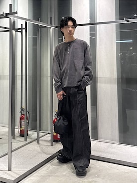柊平さん（メンズ・173cm）の秋コーディネート