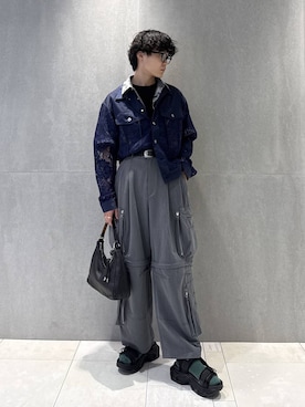 柊平さん(メンズ・173cm)の夏コーディネート