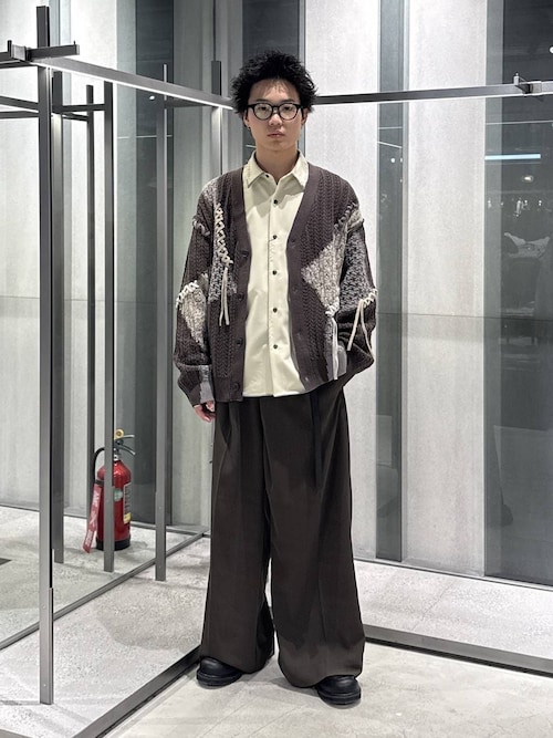 パンツ ha セール】ドライカルゼアシメワイドパンツ(HARE)（スラックス）｜HARE