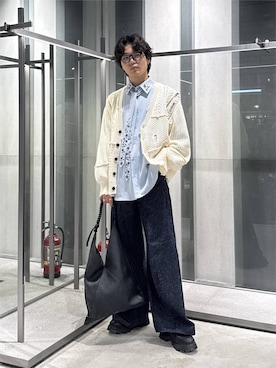 柊平さん(メンズ・173cm)の秋コーディネート