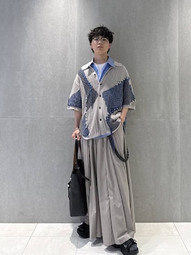 柊平さん(メンズ・173cm)の夏コーディネート