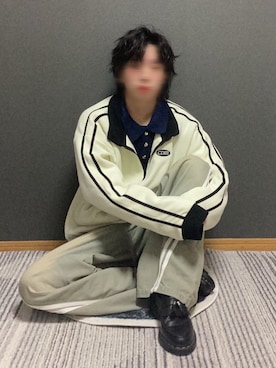 「アイテム（スウェット）」を使った、TAKUMAさん（メンズ・172cm）の秋コーディネート