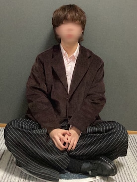 「MandO（Auntie Rosa）（エムオー）のアイテム」を使った、TAKUMAさん（メンズ・172cm）の春コーディネート