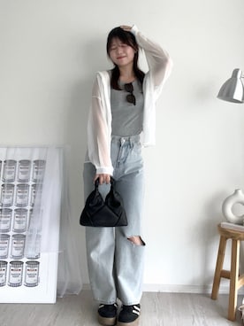 「サングラススタイル」｜Sillyさん（レディース・158cm）の夏コーディネート