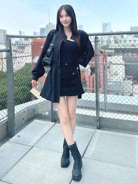 「Silly（シリー）のアイテム（バッグ）」を使った、Sillyさん（レディース・158cm）の夏コーディネート