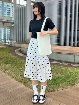 OAさん（レディース・163cm）の春コーディネート
