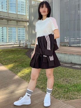 「ジャージ」｜OAさん（レディース・163cm）の春コーディネート