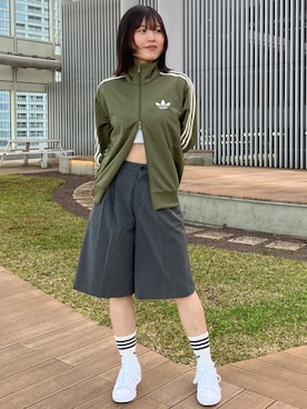 「ジャージ」｜OAさん（レディース・163cm）の春コーディネート