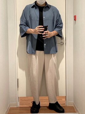 木下さん（メンズ・177cm）の秋コーディネート