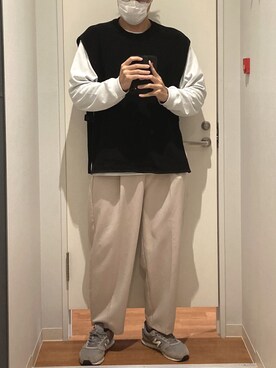 木下さん(メンズ・177cm)の秋コーディネート