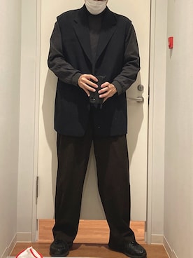 木下さん（メンズ・177cm）の秋コーディネート