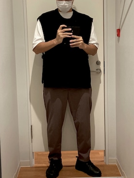木下さん(メンズ・177cm)の秋コーディネート