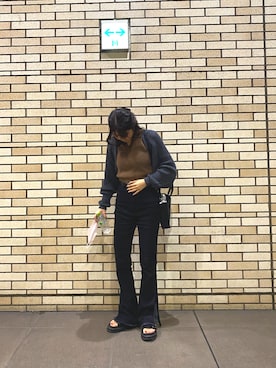 「brandymelville」｜nanoさん（レディース・160cm）の秋コーディネート