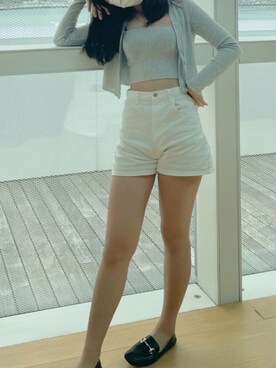 「eight sixty（エイト・シックスティ）のアイテム」を使った、CL さん（レディース・163cm）の夏コーディネート