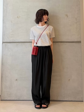 永山新菜 ninさん(レディース・155cm)の夏コーディネート