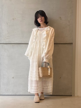 永山新菜 ninさん(レディース・155cm)の夏コーディネート