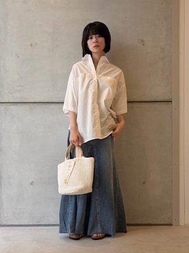 永山新菜 ninさん(レディース・155cm)の夏コーディネート