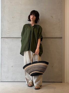 永山新菜 ninさん(レディース・155cm)の夏コーディネート