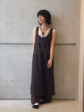 永山新菜 ninさん(レディース・155cm)の夏コーディネート