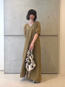 永山新菜  ninさん（レディース・155cm）の夏コーディネート