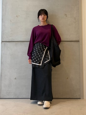 永山新菜 ninさん(レディース・155cm)の秋コーディネート