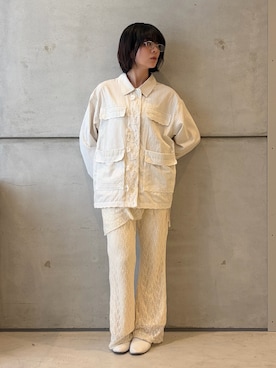 「KBF（ケイビーエフ）のアイテム（トップス）」を使った、永山新菜  ninさん（レディース・155cm）の秋コーディネート
