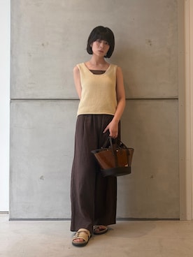 永山新菜  ninさん（レディース・155cm）の夏コーディネート
