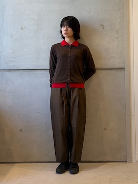 永山新菜 ninさん(レディース・155cm)の秋コーディネート