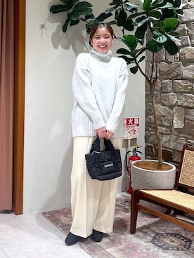 カレンさん(レディース・160cm)の冬コーディネート