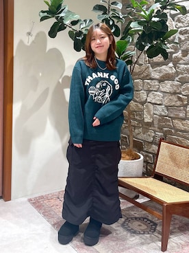 カレンさん（レディース・160cm）の冬コーディネート